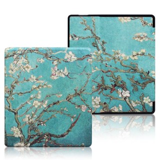 [จัดส่งด่วน] เคสป้องกันอัตโนมัติ ลาย Van Gogh สําหรับ Kindle Oasis3 KO2 3