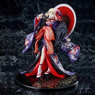 [รุ่นคุณภาพสูง] Figure ขายส่งอนิเมะ Fate FGO Oiran Kimono Seba ALTER My King Black Saber Handโมเดล