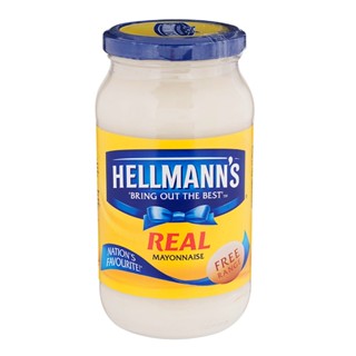 เฮลแมนส์เรียลมายองเนส 400มล.  /  Hellmanns Real Mayonnaise 400ml.