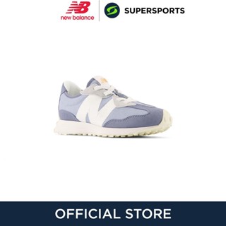 ของแท้ 100% NEW BALANCE 327 Bungee Lace รองเท้าลำลองเด็ก รองเท้าผ้าใบเด็ก