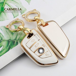 แฟชั่น TPU รถ Remote Key Case Shell Fob สำหรับ BMW X1 X3 X5 X6 X7 1 3 5 6 7 Series G20 G30 G11 F15 F16 G01 G02 F48 Keyle