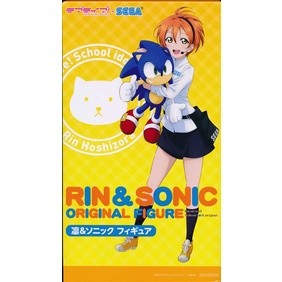 [ส่งจากญี่ปุ่น] Sonic the Hedgehog &amp; Rin Hoshizora Love Live! Figure L03456570