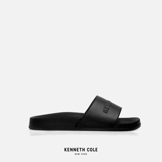 KENNETH COLE รองเท้าแตะผู้ชาย รุ่น KC SLIDE สีดำ ( SAN - RS91016SY-001 )