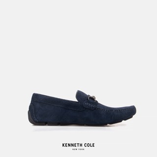 KENNETH COLE รองเท้าลำลองผู้ชาย รุ่น THEME BIT DRIVER สีกรม ( CAS - KMF0021SU-410 )