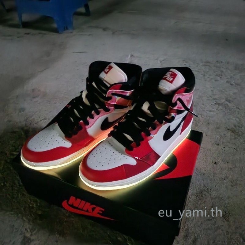 ของแท้ 100% Nike Jordan 1 High OG Spider-Man Across The Spider Verse