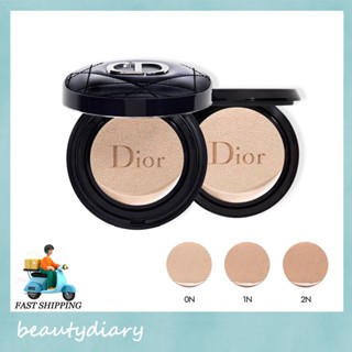 【💡EXP.2025-9】14g Dior  Forever Perfect Cushion 14g SPF35 PA+++#0N #1N #2N🔥Dior Foundation Cushion ครีมคุชชั่นควบคุมความม