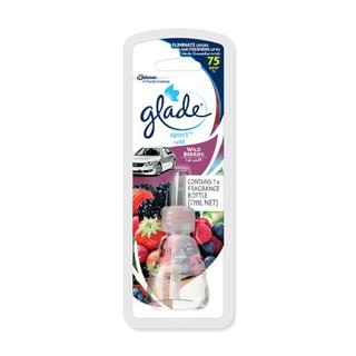 น้ำหอมปรับอากาศรถยนต์ GLADE SPORT 7ml WILD BERRIES