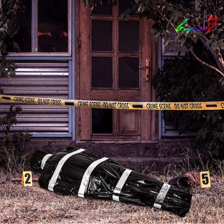 【AG】Halloween Dead Victim Realistic Dead Victim Creepiness Outdoor Props The Terror Halloween Decoration Scary Fake