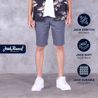 JACK RUSSEL กางเกงขาสั้น Chino Slim-Fit รุ่น JS-501 กางเกงแจ็ครัสเซล