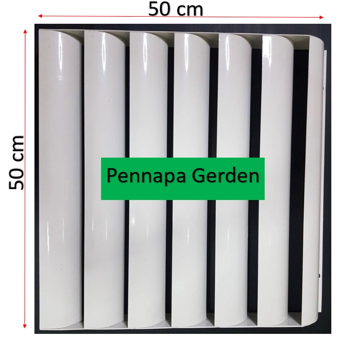 กริลแอร์แผ่นปรับทิศทางลม  แอร์บ้าน คอนโด ขนาดวัดขอบใน.50x50.cm