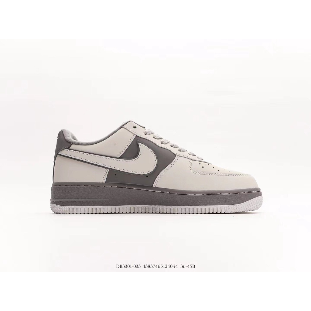 Grey Air Force 07 Lv8 Mini Swoosh NIKE AIR FORCE '07 MINI SWOOSH
