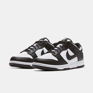 ﹍▪【 ส่งในไทย/แท้💯%】 Dunk Low Retro รองเท้าผ้าใบขาวดำ รองเท้าผ้าใบสำหรับผู้ชาย และผู้หญิง