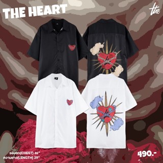 Urthe - เสื้อเชิ้ตแขนสั้น สกรีนลาย รุ่น THE HEART