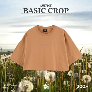 URTHE - เสื้อครอป รุ่น OVERSIZED CROP TOP