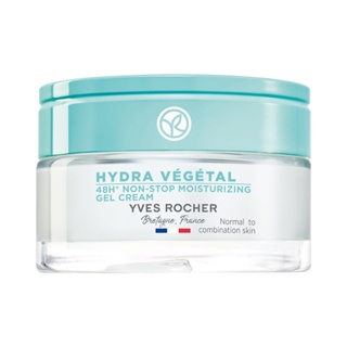 (สูตรใหม่) Yves Rocher Hydra Vegetal V2 48H Non Stop Gel Cream50ml