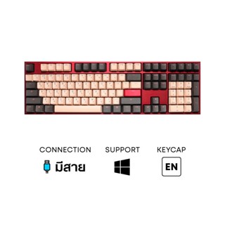 คีย์บอร์ด Ducky One 2 Rosa Special Edition Cow Mechanical Keyboard