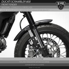 WEBIKE OUTLET [The Sports] บังโคลนหน้า Scrambler 800 *IN STOCK*