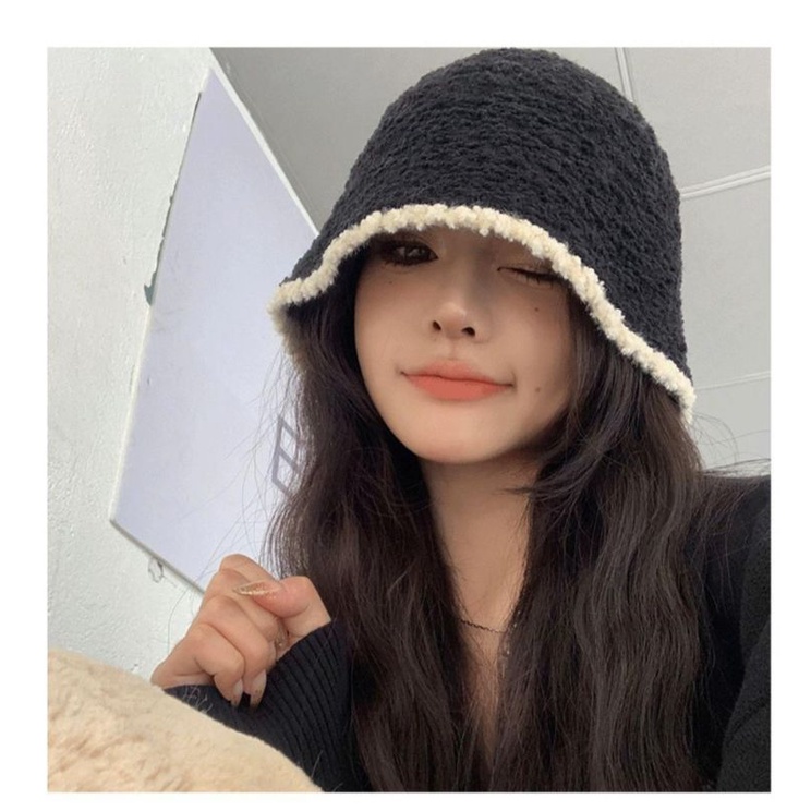 ฺB086 [พร้อมส่งจากไทย] หมวกบักเก็ต ปีกกว้าง สำหรับผู้หญิง