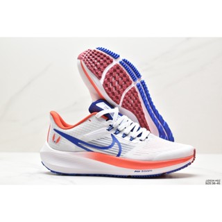 Nike Air Zoom Pegasus 39 รองเท้าผ้าใบลําลอง พื้นนิ่ม ผ้าตาข่าย ระบายอากาศ เหมาะกับการวิ่ง สําหรับผู้ชาย และผู้หญิง