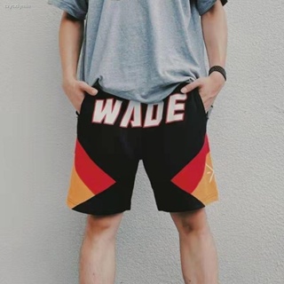 กางเกงบาสเกตบอลผู้ชาย ♟▬กางเกงบาส  American Sportsman Summer Wade s Way สี่คะแนน แต่เข่าสี่คะแนน