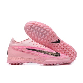 Nike Phantom GX Elite TF Pink Low Top Pro รองเท้าฟุตบอล กันลื่น 39-45