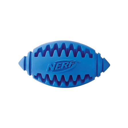 ของเล่นสุนัขฟุตบอลช่วยขัดฟัน NERF ไซซ์ M สีน้ำเงิน