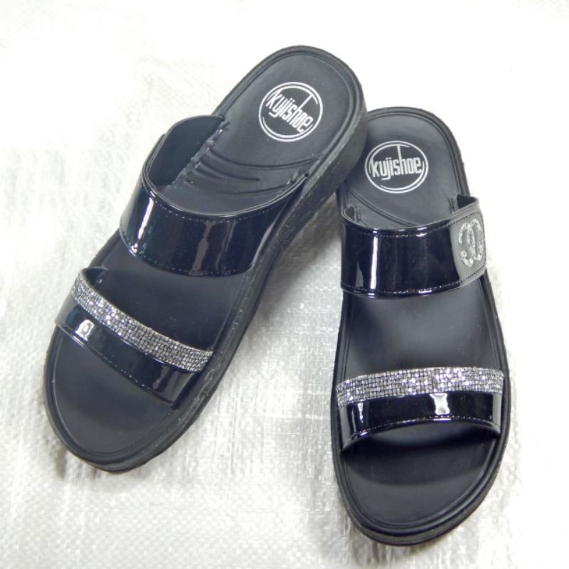 Kuji V-19รองเท้าแตะสวมสไตล์fitflopไซส์37-40
