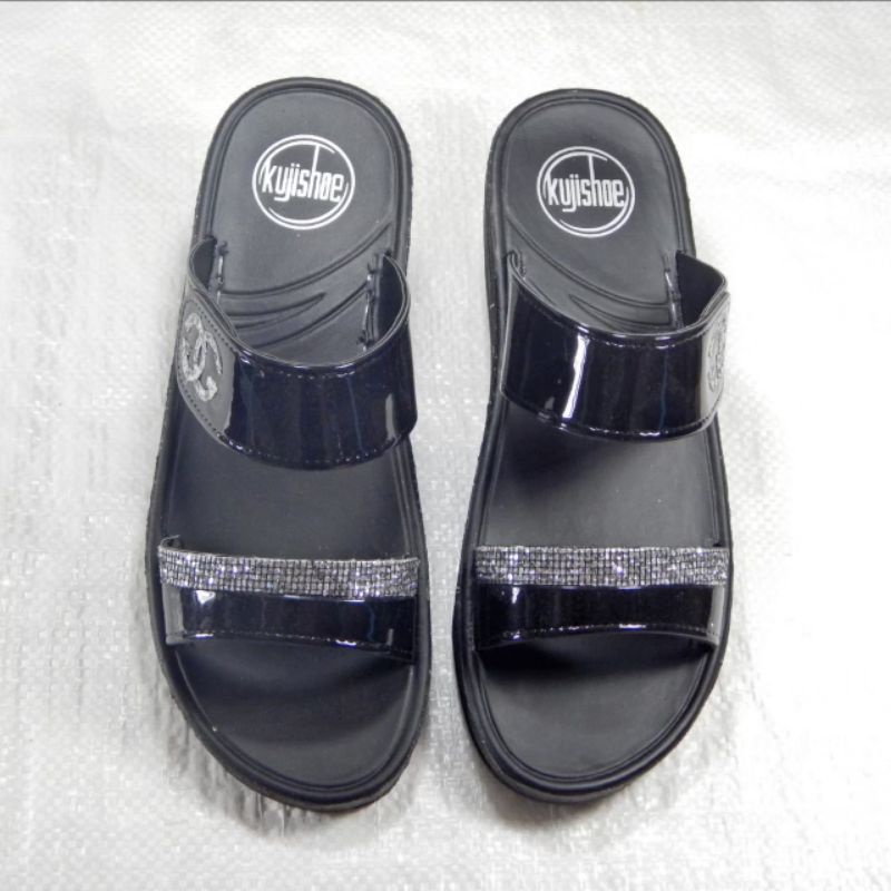 Kuji V-19รองเท้าแตะสวมสไตล์fitflopไซส์37-40