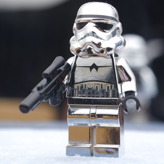 LEGO Stormtrooper Chrome Silver Star Wars