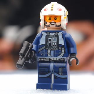 LEGO Y-wing Pilot Dark Blue Jumpsuit Star Wars