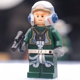 LEGO Rebel Pilot A-wing Dark Green Star Wars