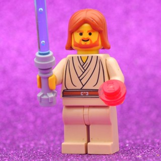 LEGO Obi-Wan Kenobi Young Orange Hair *used Star Wars สินค้ามือสอง