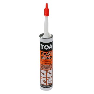 กาวพลังตะปูสูตรน้ำมัน TOA FAST BOND 320 กรัม สีเบจ