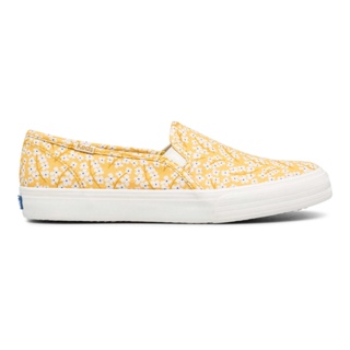 Keds รุ่น Double Decker Floral รองเท้าผ้าใบ ผู้หญิง สี YELLOW - WF65058