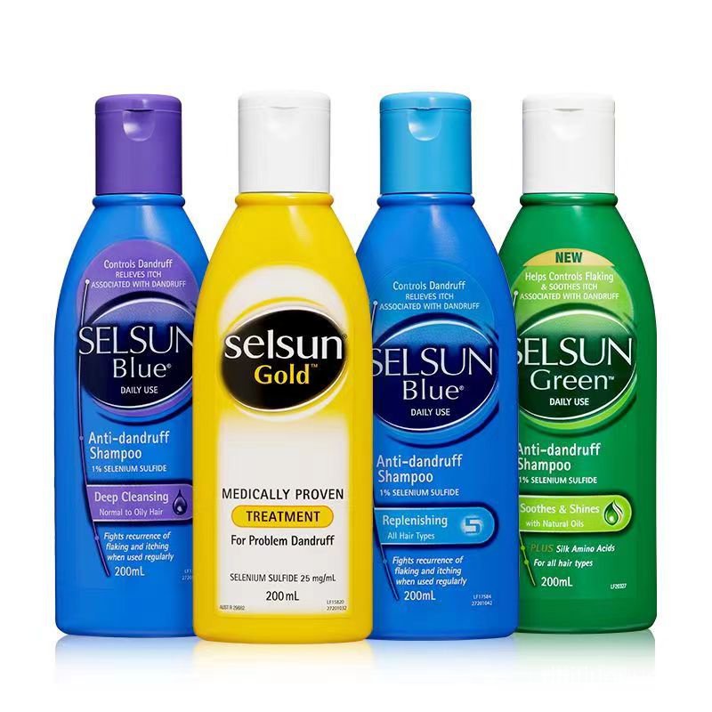 พร้อมส่ง SELSUN selenium sulfide powerful anti-dandruff and oil control anti-itch แชมพู JQ5E