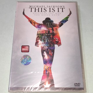 【DVD】 Michael Jackson This Is It DVD ใหม่ยังไม่ได้เปิด