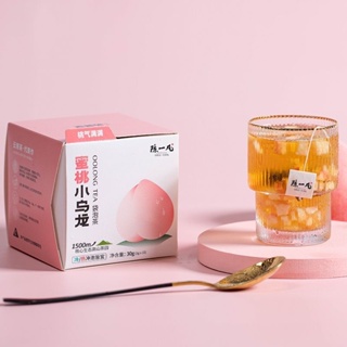 ◆Chen Yifan Peach Oolong Tea Tea ชาใหม่แบบพกพา บรรจุภัณฑ์อิสระ รสเข้มข้น ชาอู่หลงพีชขาว Tieguanyin