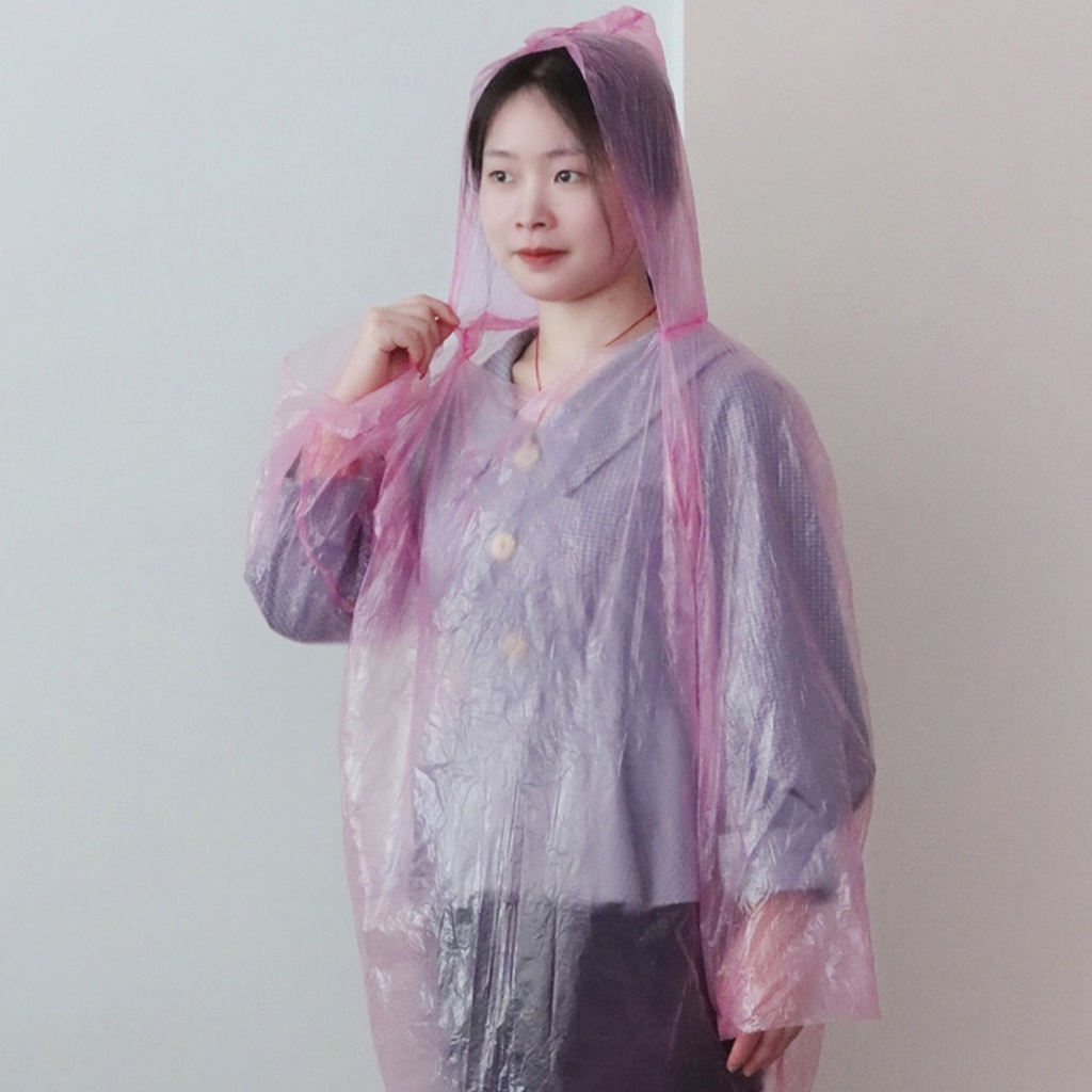 SALE> เสื้อกันฝน พร้อมส่งจากไทย สำหรับผู้ใหญ่ กันฝน กันน้ำ ได้ดีไม่อับชื้น