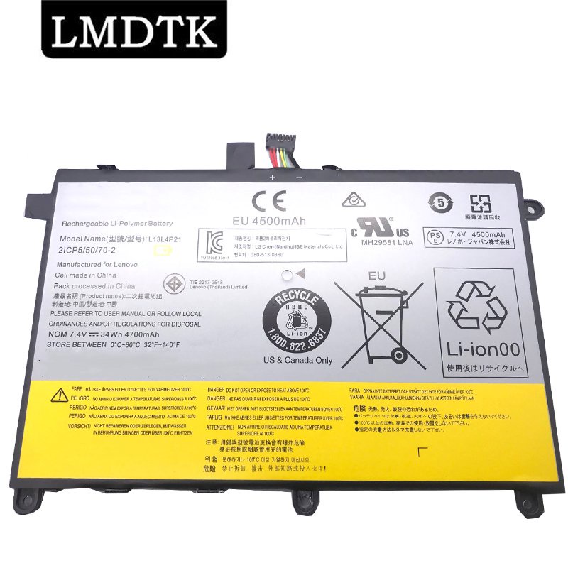 LMDTK New L13L4P21 L13S4P21 Laptop Battery For Lenovo YOGA 2 11 20428/ 20332 11.6"