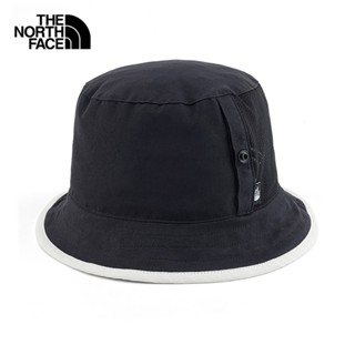 THE NORTH FACE CLASS V REVERSIBLE BUCKET HAT - BLACK/GARDENIA WHITE หมวก หมวกปีก UNISEX