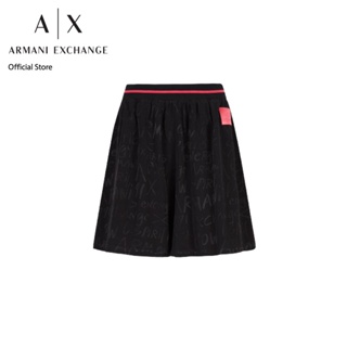 AX Armani Exchange กางเกงขาสั้นผู้หญิง รุ่น AX 6LYS37 YN5FZ9231 - สีดำ