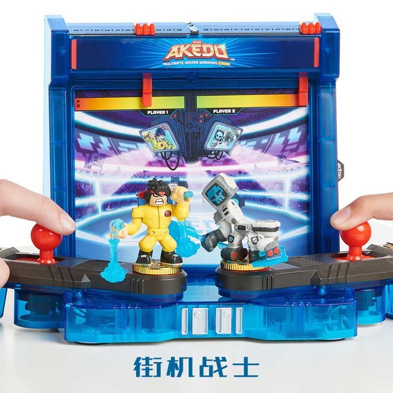 ❤❤❤💯[Fun Toys] American genuine Akedo arcade fighter ultimate arena hero doll sound and light fun g