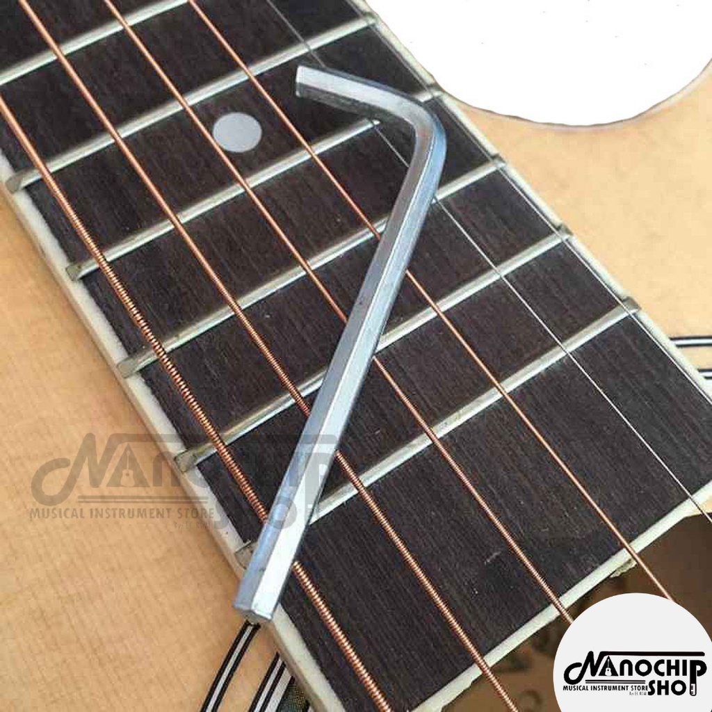 (พร้อมส่ง) ประแจ6เหลี่ยม Guitar Truss Rod เหล็กขันคอกีตาร์ ปรับคอกีตาร์ ขนาด4mm.