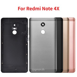 ใหม่ เคสแบตเตอรี่ ด้านหลัง พร้อมปุ่มปรับระดับเสียง สําหรับ Xiaomi Redmi Note 4X