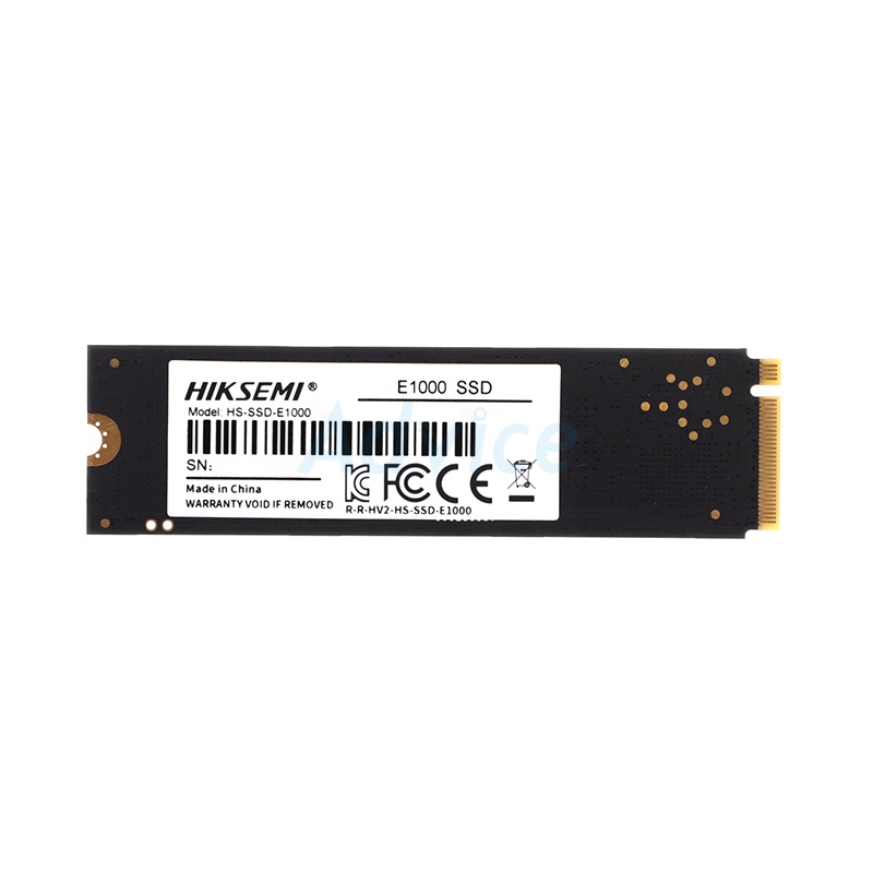 Hiksemi SSD M.2 PCIe 512.GB (3Y) CITY SSD E1000 (HS-SSD-E1000 512G) - A0151175