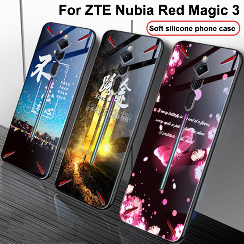 ❤❤❤ღღShockproof Soft Silicone TPU Phone Case For ZTE Nubia Red Magic 3 cases NX629J RedMagic 3 Slim