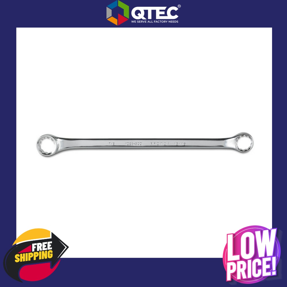 (ส่งฟรี) ประแจแหวนคู่ Proto J1026-500, Size 13/16 x 7/8 in.