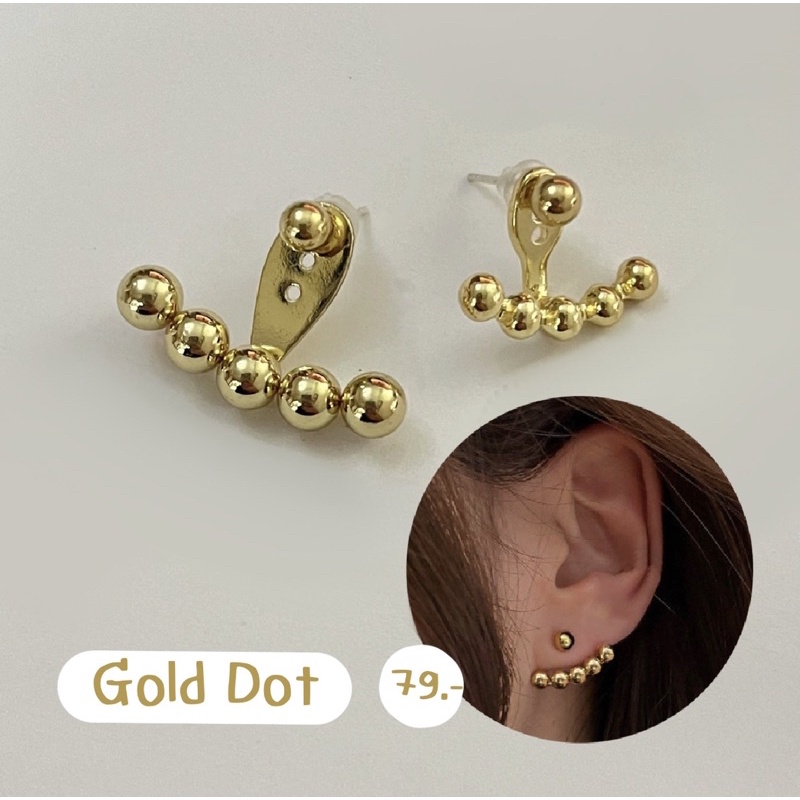 🎀✨ต่างหู jecket สามารถใส่ได้ 2 แบบ