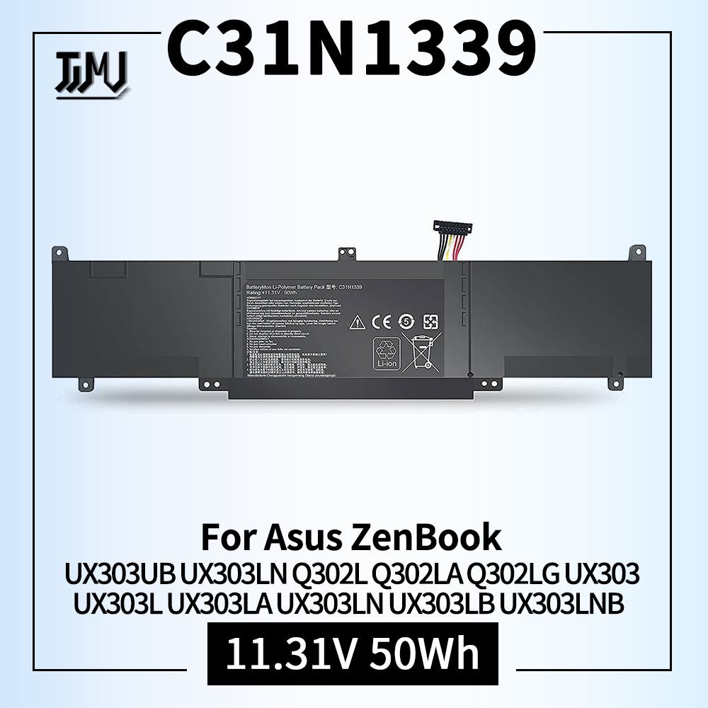 C31N1339 0B200-00930000 3ICP7/55/90 Laptop Battery Replacement for Asus ZenBook UX303UB UX303LN Q302