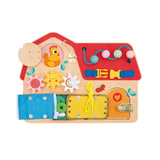 Tooky Toy-Busy Board-กระดานเสริมทักษะ